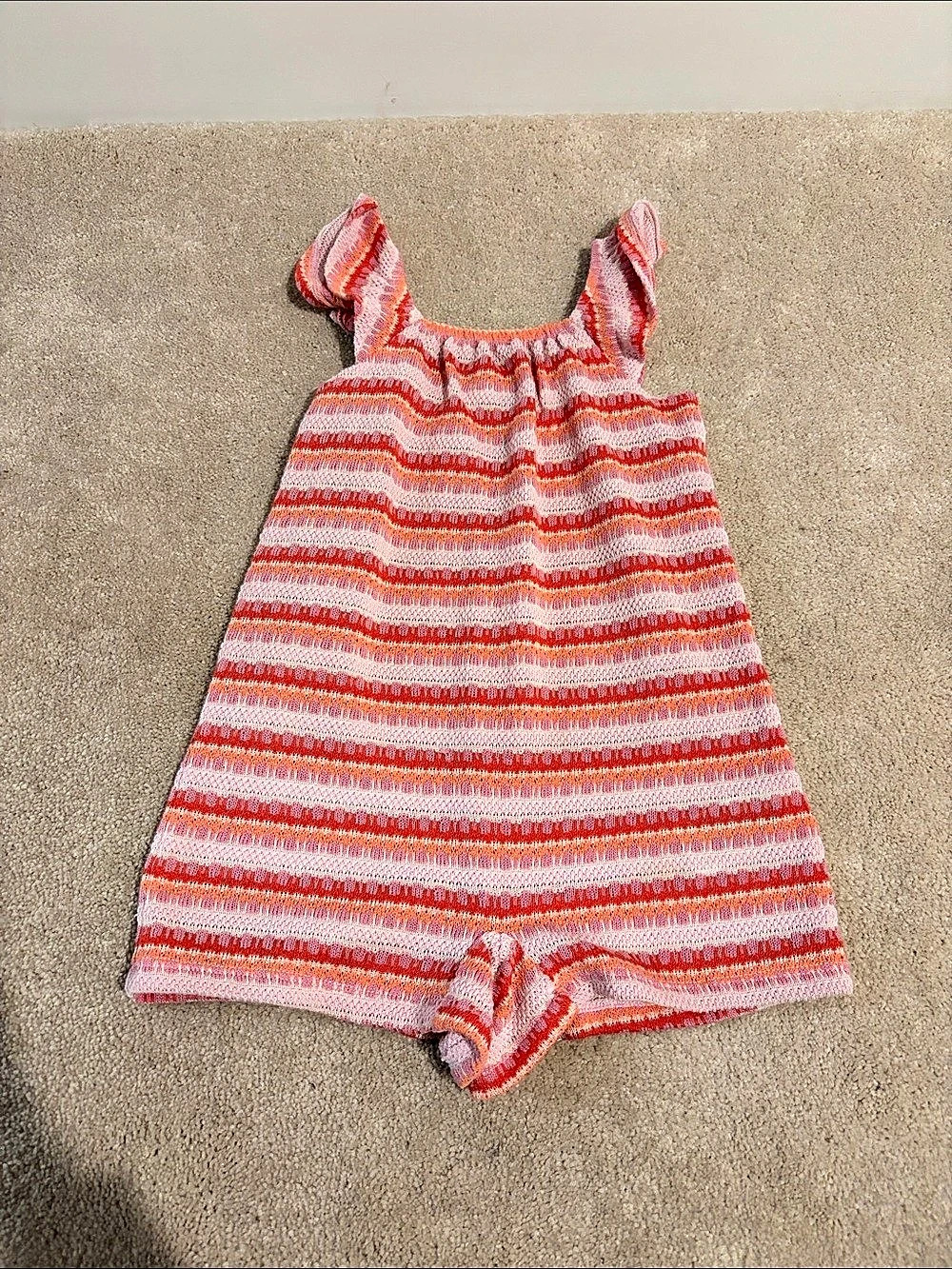 Gap Striped Knit Romper